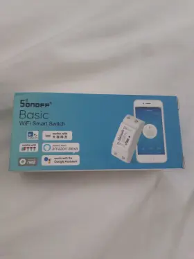 Im151116002 Sonoff Basic Wifi Smart Switch Remote Control 10a 90-250v Alexa Google White