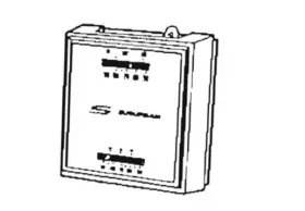 161154 Suburban Wall Thermostat