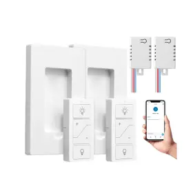 Dk03 Sunmerit By06 Dk01/dk03 Wireless Dimmer Switch 2 Remote Light And Receiver Kit Compatible