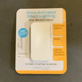 Switchmate Rsm001wrc Voice Activated Smart Lighting Rocker Switch Google Home Alexa Whi