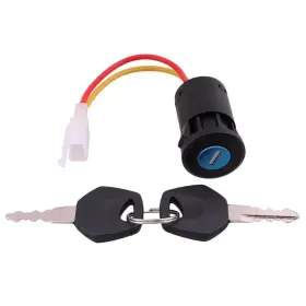 Szzijia 712885532988 Zijia 2 Wires Children Electric Car Ignition Key Switch Push Button 2-way