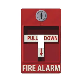 Wallplace09lsc-557216143 Tebjh Fire Alarm Cool Funny Light Switch Cover Decorative Single Toggle 1 Gang Wall
