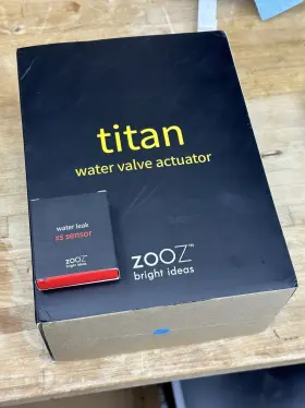 Zac36 Titan Zooz Z-wave Plus 700 Water Valve Actuator With Free Sensor