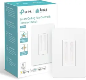 0184601101 Tp-link Kasa Smart Ks240 Ceiling Fan Control And Dimmer Switch 2-in-1