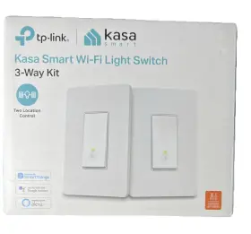 Hs210 Tp-link 935364098901 Kasa Smart Wi-fi Light Switch 3-way 2 Pack Alexa Google
