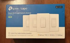 Ts25 Tp-link Tapo Smart Wi-fi Dimmer Light Switch 4-pack Matter Certified White