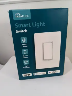 Ss01s Treatlife Smart Light Switch For Alexa And Google Assistant Home White #2