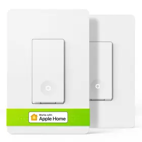 Ss02sh-2 Treatlife Apple Homekit Smart Switches For Lights Neutral Wire Required 2.4