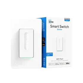 U-tec 850061507198 Utec Smart Dimmer Switch Single-pole Wifi Mesh For Dimmable Bul