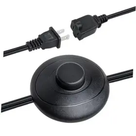 Umitiu 712110532981 Foot Pedal Switch Extension Cord With Polarized Plug Heavy Duty 6ft