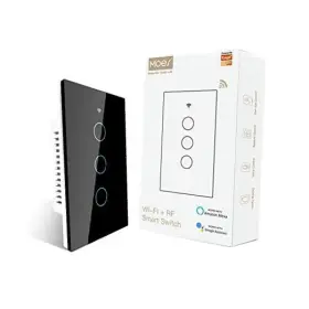 Ws-eu3-lw-n Wenzhou Morning Electronics Co. Ltd 2.4ghz Wifi Wall Touch Smart Switch Neutral Wire Required 3 Way Multi