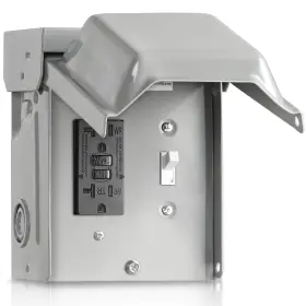 H05ob06 Wilawels Outdoor Outlet Box With Switch Weatherproof Metal Electrical