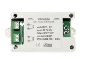 Dc7-32v Yitouniu M12-rf Ewelink 10a Motor Forward Reverse Controller Switch Wifi Bluetooth