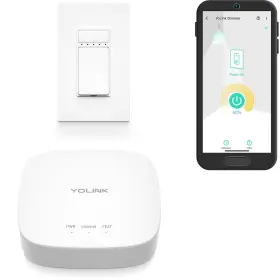 Ys5707-uc Yolink Smart Dimmer Switch Alexa Google Ifttt Integration Neutral Wire And