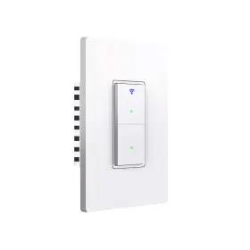 01dd25f1-1dd1-4adb-a3ca Youngzuth 01dd25f1-1dd1-4adb-a3ca- Smart Light Switch Wifi Double Button Compatible With Alexa An