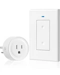 Remote Control Outlet, Wilawels Wireless Light Switch, Removable. Fixed Price $16.87.