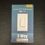 Meross Smart Wi-fi Wall Switch MSS550 3 Way White New Old Stock Never Used. Fixed Price $25.00.