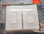 Commercial Electric Smart 2 Pk. Single Pole Light Switches 1013-179-578. Fixed Price $18.50.
