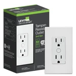 Leviton Decora Smart Outlet, Tamper-resistant 15A, Wi-fi 2ND Gen, Works White. Fixed Price $49.10.