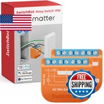 Switchbot Matte Relay 1PM, Wifi Compatible With Alexa/apple Home/g. Fixed Price $43.34.