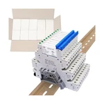 (100PCS) Relay Din Rail;silm;signal For PLC;24VDC And 24VAC Both;hf.... Fixed Price $564.58.