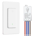 Nineleaf Wireless Light Switch And Receiver KIT,1300FT Rf Range,no Wiring,no .... Fixed Price $31.67.