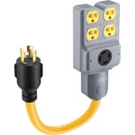 1.5 Rv Generator Adapter Extension Cord Ft, Yellow, Gray, Black. Fixed Price $58.43.