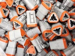 100 Pieces! Te Deutsch Connectivity DT06-3S Plug Gray 3P Automotive Housing. Fixed Price $59.99.