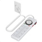 Tessan 8 Outlets Power Strip With Timer (4 Sockets Timed, Others Always O.... Fixed Price $37.96.