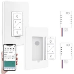 Nexete Smart Wireless Light Switch, Dimmer & Receiver Kit No Wiring Wi.... Fixed Price $49.34.