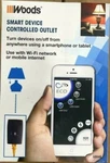 Smart Controlled Outlet Turn Devices On/off From Phone Woods Black. Fixed Price $9.49.