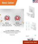 Compact Smart Plug With Energy Monitoring For Safe Home Automation Solutions. Fixed Price $26.99.