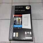 Ge Enbrighten Add-on Switch With Quickfit AS2005 New Open Box. Fixed Price $20.00.