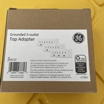 Ge Ultrapro Grounded 3-OUTLET Wall Tap White (3 Pack) Indoor Rated 3-PRONG New. Fixed Price $12.00.