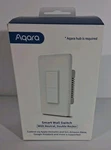Aqara Smart Wall Switch H1 (with Neutral, Double Rocker) - Hub Required. Fixed Price $35.00.