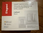 Legrand Radiant Netatmo Smart Switch Starter WNRH10KITWH. Fixed Price $90.00.