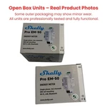 Shelly Pro EM-50 Din Rail Energy Meter 2 Channel Wifi Lan Modbus W/ Ct Open Box. Fixed Price $71.99.