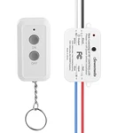 Wireless Light Switch And Receiver Kit, No In-wall Wiring Required, Remote Contr. Fixed Price $29.72.