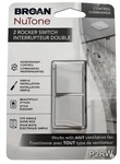 Broan Nutone P2RW White Control Rocker Light Switch & Ventilation Fan New. Fixed Price $16.44.
