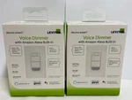 Lot 2 Leviton Decora Smart Voice Dimmer Switch Amazon Alexa Built-in Wi-fi Dwvaa. Fixed Price $39.99.