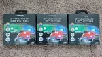 3 Xtreme Lit Multicolor Led Strips With Adhesive Backing Ft Usb Powered. Fixed Price $19.99.