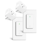 Switch Outlet 2SETS, Greencyle Plug With Remote, Wireless On/off. Fixed Price $73.25.
