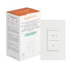 Amazon Basics Smart Ceiling Fan 4-SPEED, Single Pole, Voice Control White. Fixed Price $52.92.