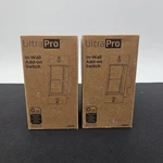 Lot Of 2 Ultrapro In-wall Add-on Switch For Smart Controls 39350 Jasco White. Fixed Price $28.99.