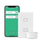 Broadlink Smart Light Switch, No Neutral Wire Required, Single Pole With App .... Fixed Price $46.32.