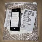 One Lutron Homeworks Qs HQRD-W5BRL-WH White Button Raise Lower Switch. Fixed Price $190.00.