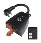 Outdoor Smart Wifi Plug, Hbn Heavy Duty Wi-fi Timer With Two Ground... Fast Ship. Fixed Price $32.96.