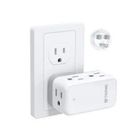 Trond Outlet Extender With 360 Rotating Plug, 3PRONG-1 Pack, White. Fixed Price $23.71.
