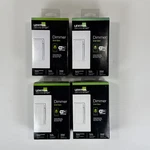 4-PACK Leviton Decora Smart Wi-fi Dimmers, 2ND Gen, R02-D26HD-1RW. Fixed Price $123.99.