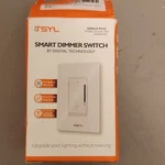 Syl Smart Dimmer Switch Single Pole White No Neutral DL204W-SWA. Fixed Price $20.00.